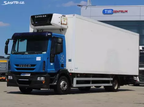 IVECO EUROCARGO ML120E25,CARRIER SUPRA 850,HYDRAULICKÉ ČELO,EURO 5 EEV