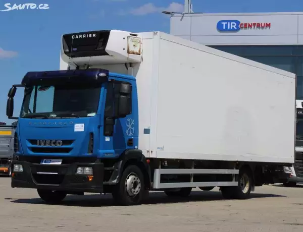 IVECO EUROCARGO ML120E25,CARRIER SUPRA 850,HYDRAULICKÉ ČELO,EURO 5 EEV