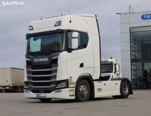 Scania S 500, EURO 6, RETARDER, VZDUCHOVÉ PÉROVÁNÍ