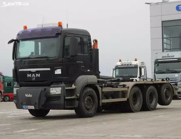 MAN TGS 35.440 8x4 6 BL, ZVEDACÍ NÁPRAVA, NEZÁVISLÁ KLIMATIZACE